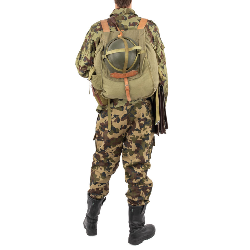 Romanian Military Canvas Backpack with Helmet Straps, , large image number 9